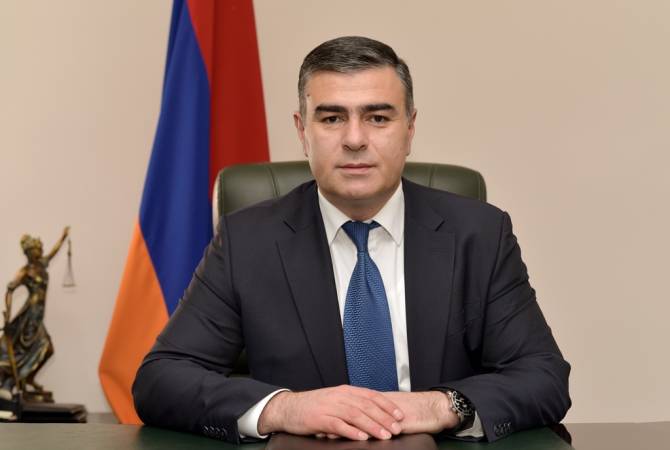 Գլխավոր հարկադիր կատարողը շնորհավորական ուղերձ է հղել Արցախի իր գործընկերոջը մասնագիտական տոնի առթիվ    