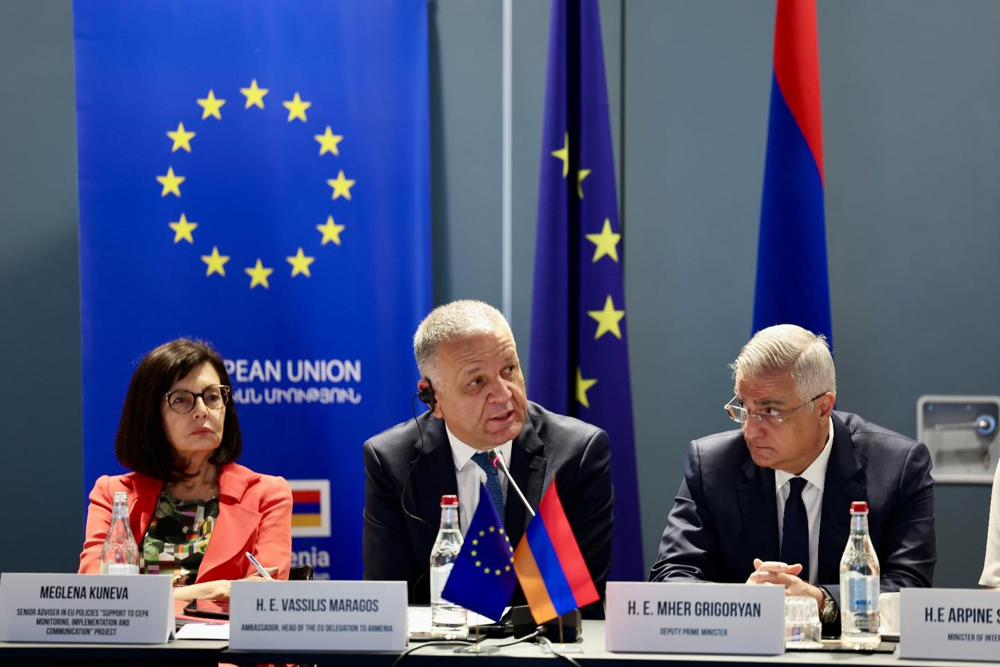 Մհեր Գրիգորյանը «ՀԸԳՀ. հեռանկարի և գործողությունների միջև կապի ամրապնդում» խորագրով աշխատաժողովում հանդես է եկել ողջույնի խոսքով