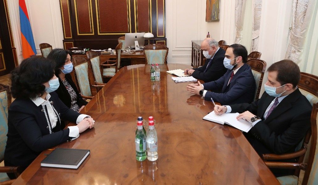 Փոխվարչապետն ընդունել է «Վեոլիա» ընկերության՝ Հայաստանի հարցերով տնօրենին