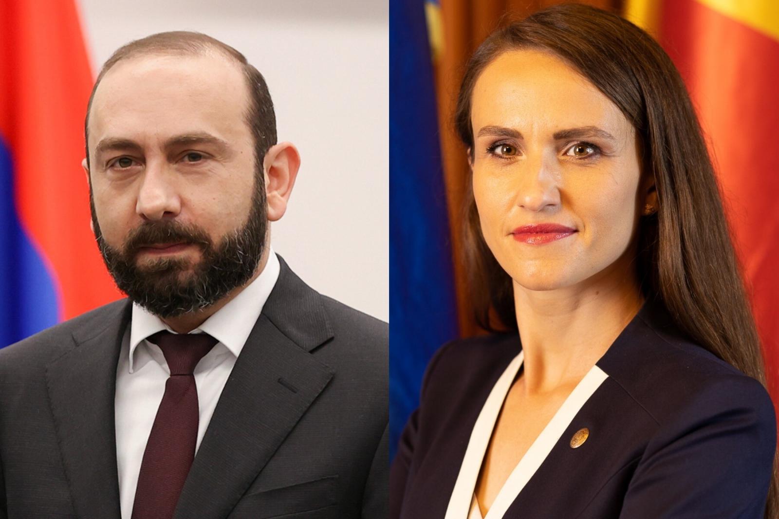 Արարատ Միրզոյանը շնորհավորել է Ռումինիայի նորանշանակ ԱԳ նախարարին պաշտոնը ստանձնելու առթիվ