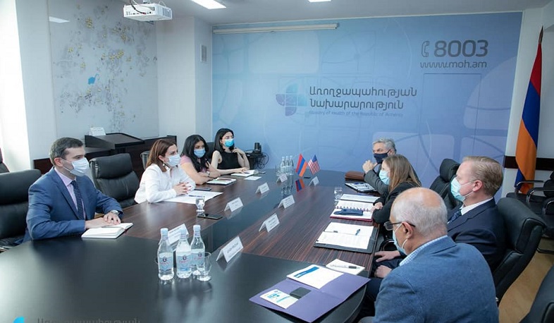 Անահիտ Ավանեսյանն ու ԱՄՆ դեսպանն անդրադարձել են կորոնավիրուսի դեմ պատվաստումային գործընթացին