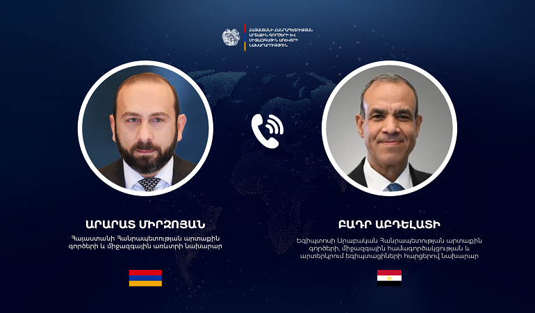 Արարատ Միրզոյանը և Բադր Աբդելատին քննարկել են Հայաստան-Եգիպտոս երկկողմ հարաբերությունների զարգացման հնարավորությունները