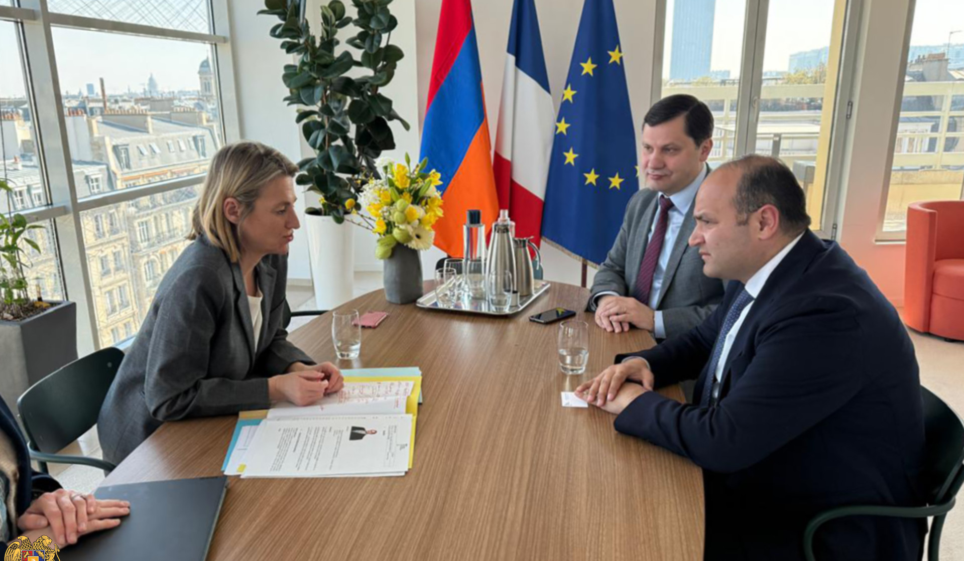 ԱՍՀ նախարարը և Ֆրանսիայի աշխատանքի և զբաղվածության նախարարը քննարկել են համագործակցության ընդլայնման հարցեր
