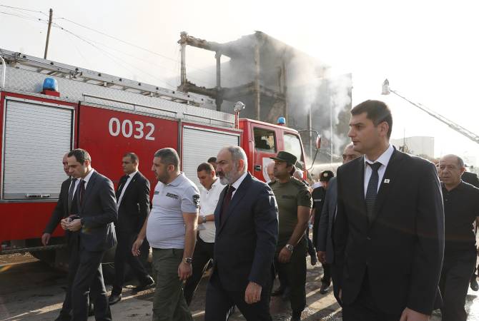 Премьер-министр Пашинян посетил территорию торгового центра “Сурмалу”