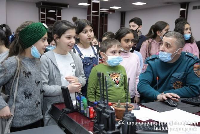 Արցախի և Հայաստանի դպրոցականներն այցելել են ԱԻՆ