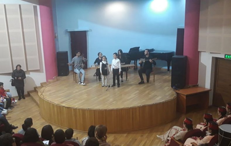 Հադրութի և Շուշիի արվեստի դպրոցների սաները ելույթ ունեցան ՀՕՄ-ի անձնակազմի համար