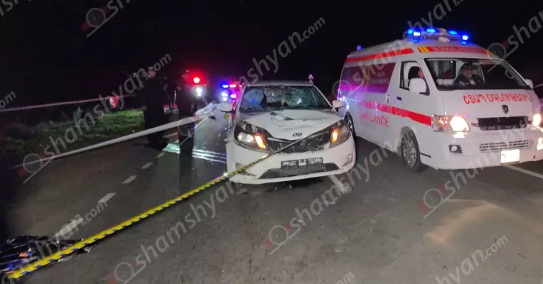 «Chevrolet»-ը Մուղնի բնակավայրում վրաերթի է ենթարկել հետիոտնին. բժիշկներն արձանագրել են նրա մահը