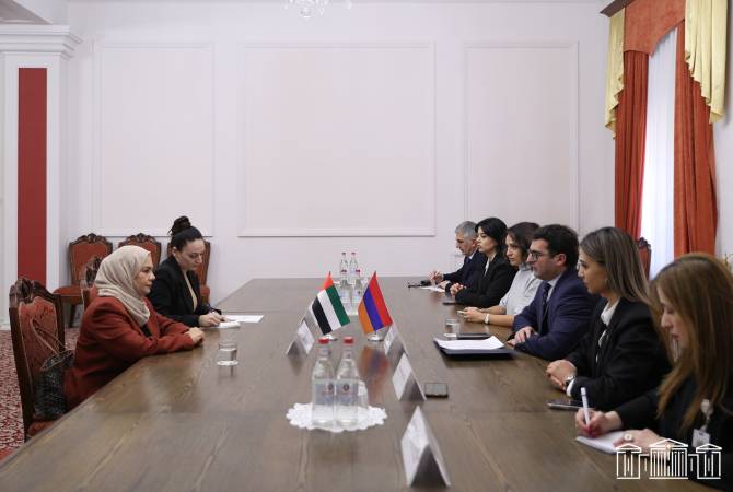 Համագործակցության զարգացման գործում կարևոր դեր կունենա ԱՄԷ մուտքի արտոնագրի չեղարկման արձանագրությունը․ ՀՀ ԱԺ փոխնախագահն՝ ԱՄԷ դեսպանին