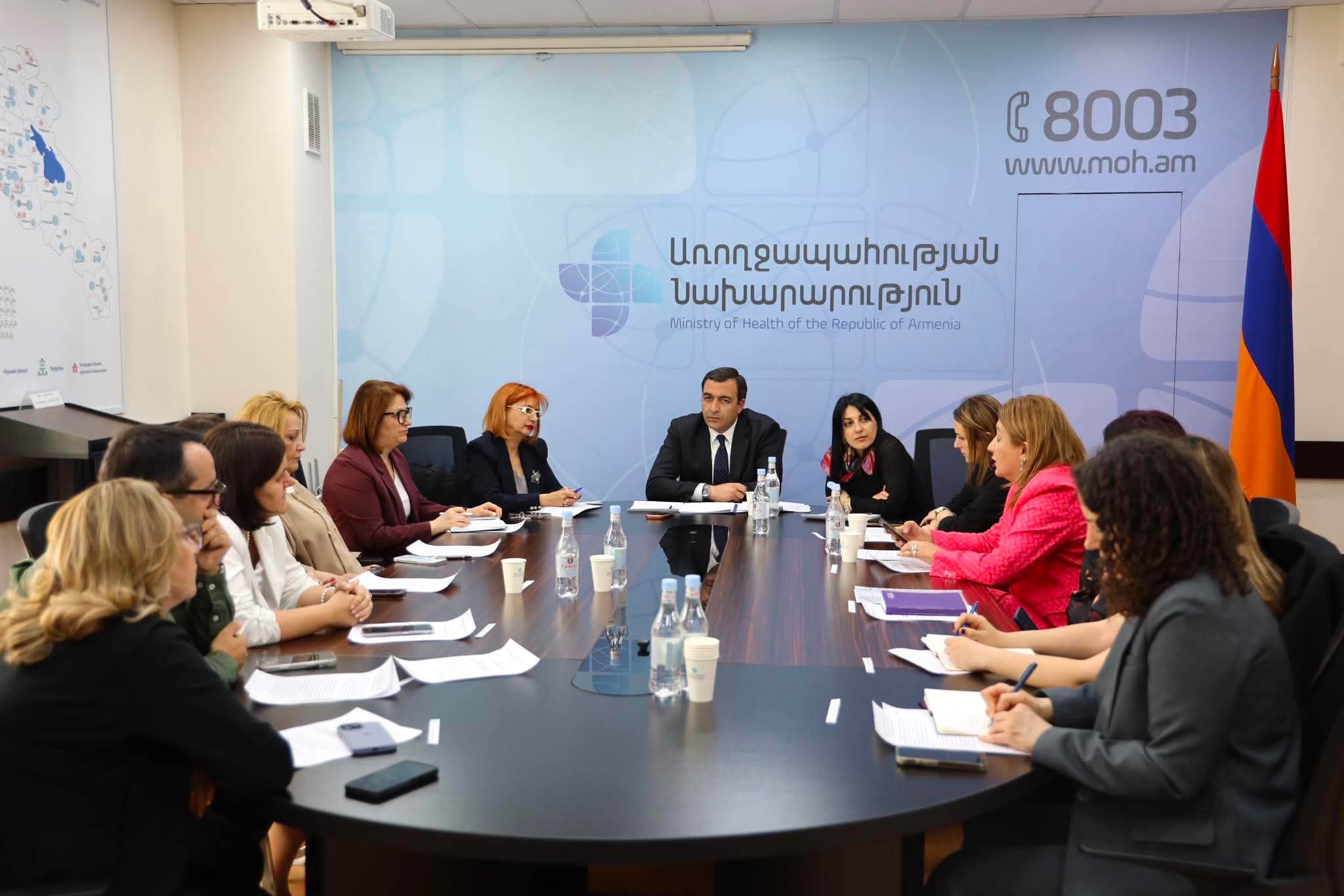 Անպտղության հաղթահարման ծրագրում փոփոխությունների իրականացման թեմայով նիստ է անցկացվել