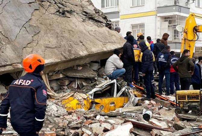 Թուրքիայում երկրաշարժի զոհերի թիվը հասել է գրեթե 7000-ի