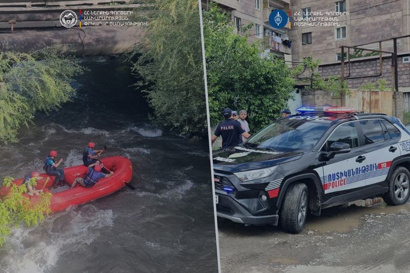 Փամբակ գետում որոնողական աշխատանքներին մասնակցում են փրկարար ծառայության՝ 115, ոստիկանության 86 ծառայողներ, կամավորներ, ջրասուզակներ