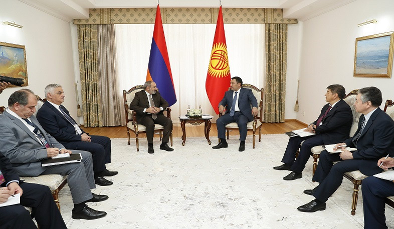 Армения и Кыргызстан активизируют экономические связи: Пашинян встретился с президентом Киргизстана