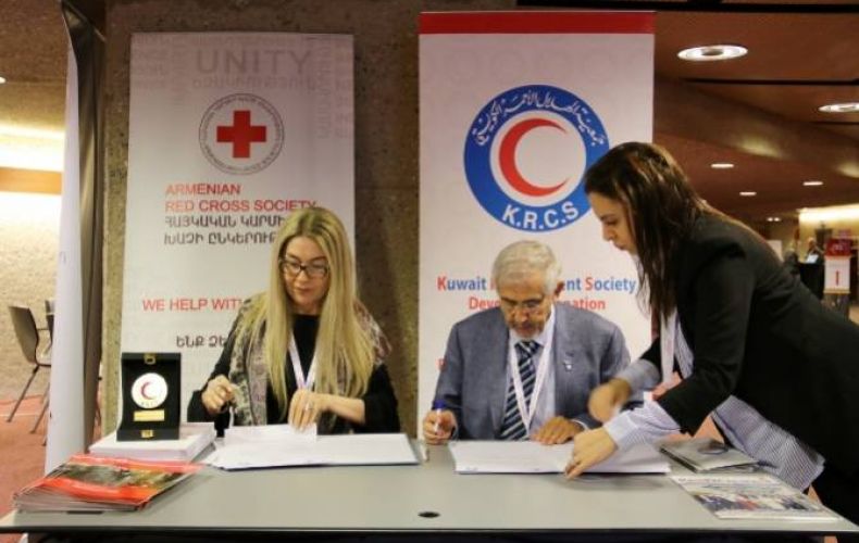 Армянское общество Красного Креста поможет сирийским беженцам вместе с коллегами из Кувейта