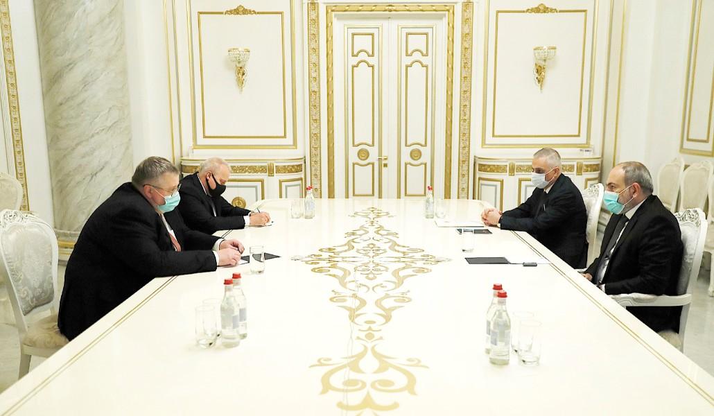 Նիկոլ Փաշինյանն ընդունել է ՌԴ փոխվարչապետ Ալեքսեյ Օվերչուկին
