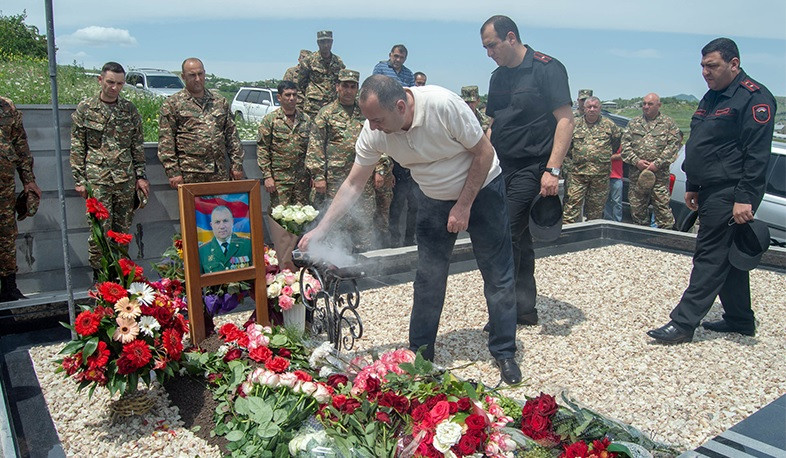 Սևքար գյուղում խնկարկել են Հայաստանի Ազգային հերոս Թաթուլ Ղազարյանի հիշատակը