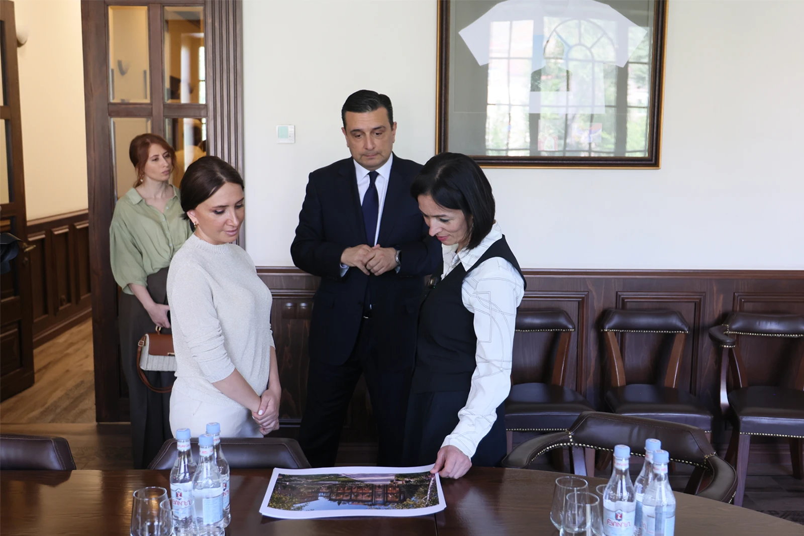 Ժաննա Անդրեասյանին ներկայացվել է «Զինվորի տան» տարածքում կրթական կենտրոն ստեղծելու նախագիծ