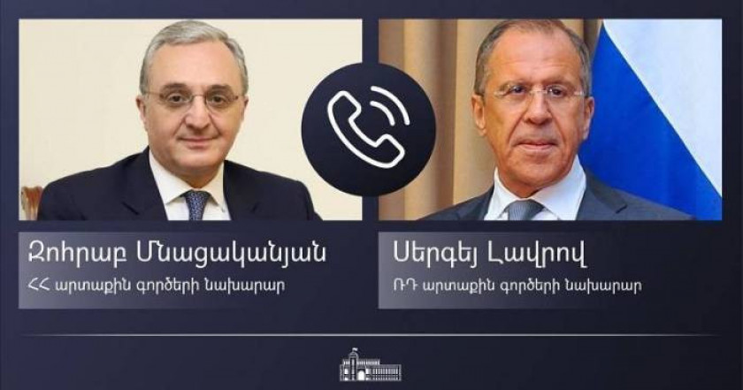 Մնացականյանն ու Լավրովը քննարկել են Տավուշի սահմանային մարտերից հետո տարածաշրջանային զարգացումները