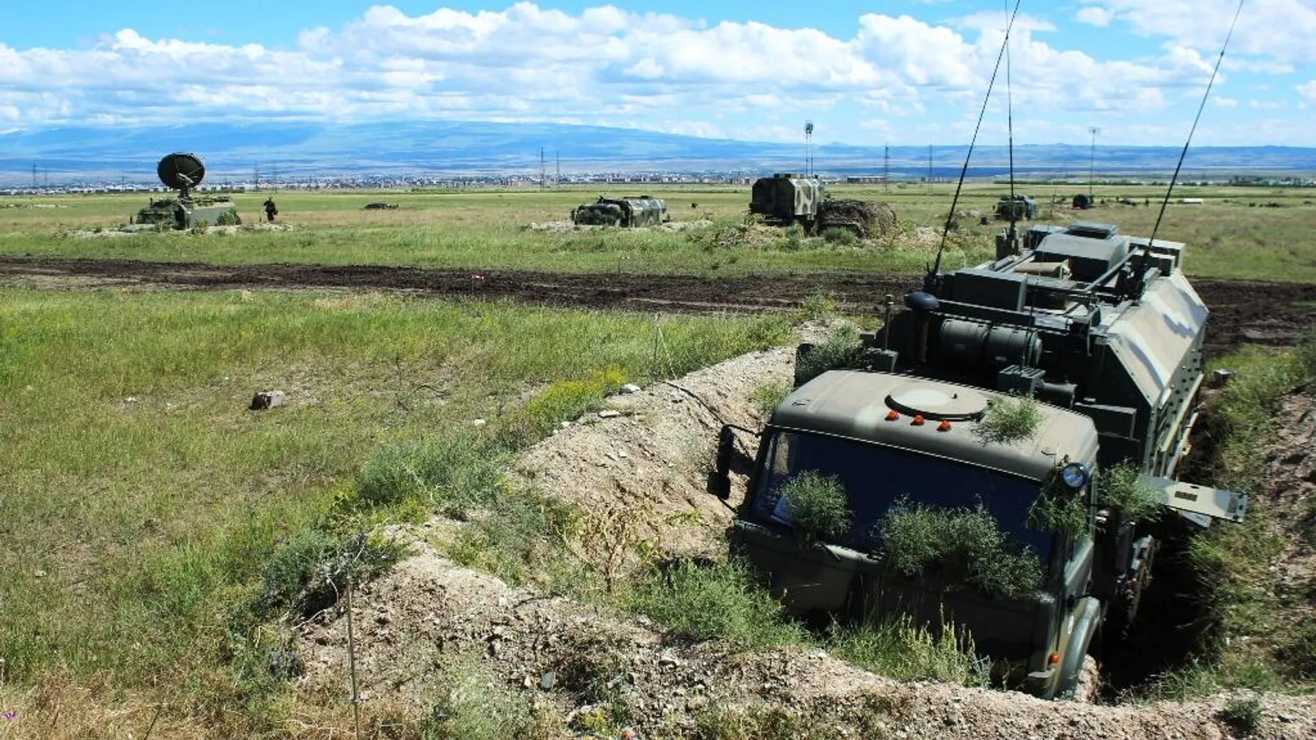 ՀՀ-ում ՌԴ ՊՆ ռազմակայանի զինվորականներն անխափան կապ են ապահովել հրամանատարական կետերի հետ