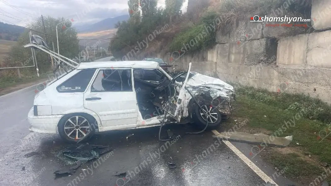 Գեղարքունիքի մարզում բшխվել են «ՎԱԶ 2114»-ն ու մարդատար «Գազել»-ը․ կա 10 վիրավnր