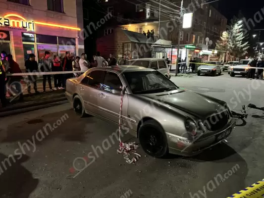 Ողբերգական դեպք Մարտունի քաղաքում. «Mercedes»-ը վրաերթի է ենթարկել 24-ամյա հեծանվորդին. վերջինը հիվանդանոցի ճանապարհին մահացել է