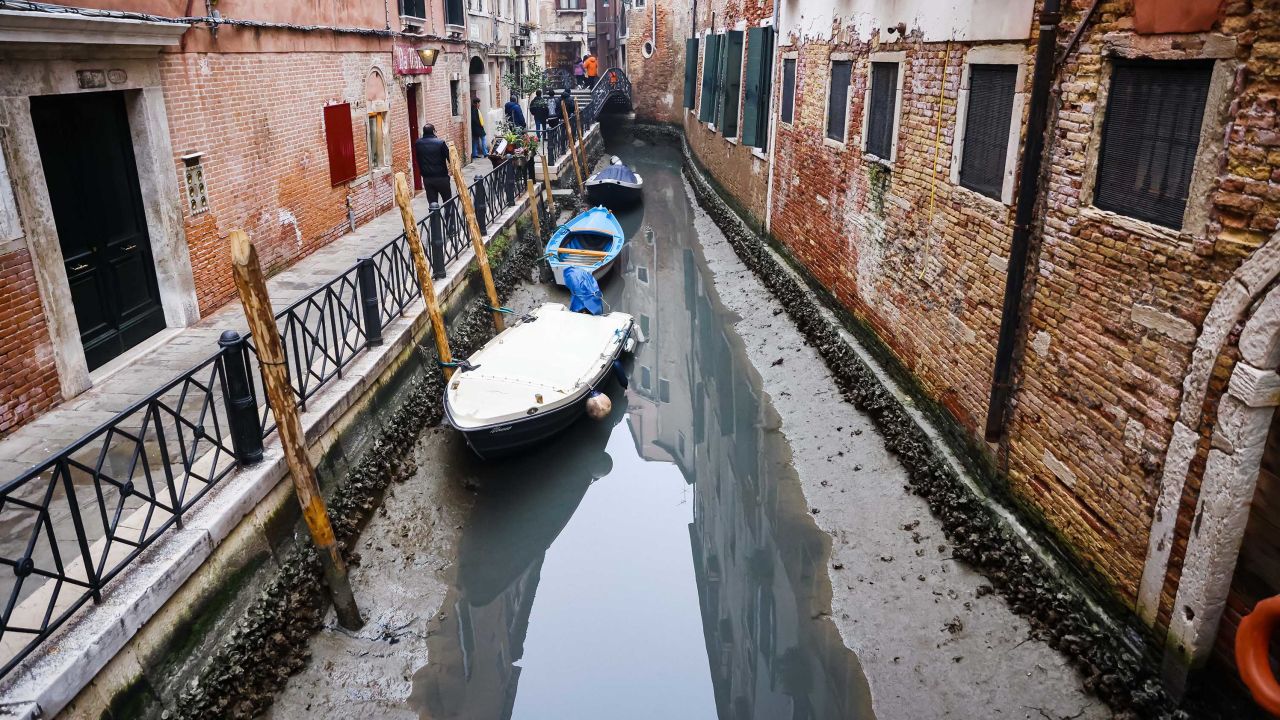 Վենետիկի ջրանցքները չորանում են.  Իտալիան բախվում է հերթական երաշտին