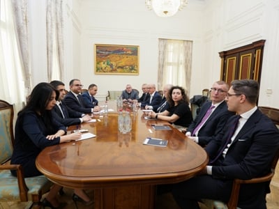 Տիգրան Խաչատրյանն ու ՀՀ-ում Լեհաստանի դեսպանն անդրադարձել են Հայաստանում կապիտալի շուկայի զարգացմանը