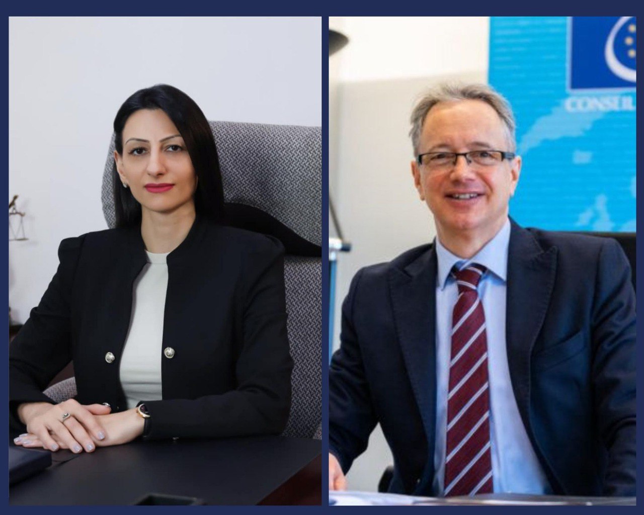 Անահիտ Մանասյանը ԵԽ ծրագրերի համակարգման տնօրենին է ներկայացրել ԼՂ-ից բռնի տեղահանված անձանց իրավունքների պաշտպանության ուղղությամբ իրականացվող աշխատանքները