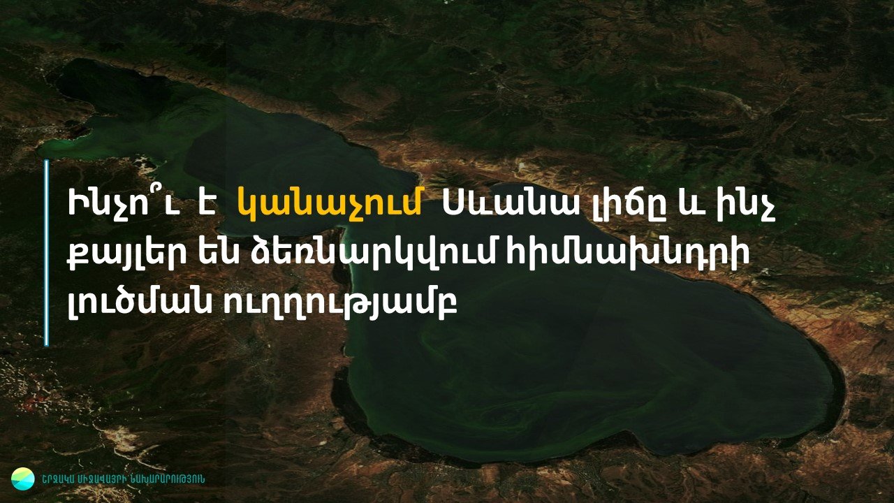 Ինչո՞ւ է կանաչում Սևանա լիճը և ինչ քայլեր են ձեռնարկվում հիմնախնդրի լուծման ուղղությամբ․ պարզաբանում