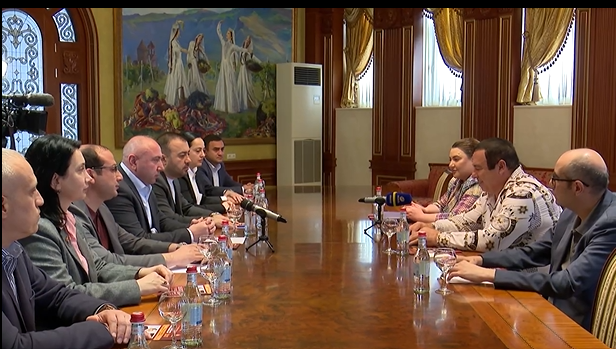 ԲՀԿ ղեկավարn Անդրանիկ Թևանյանի հետ քաղաքական հարցեր է քննարկել