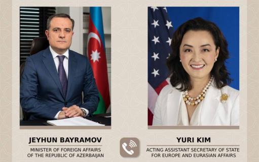 Բայրամովն ու ԱՄՆ պետքարտուղարի տեղակալը քննարկել են հայ-ադրբեջանական հարաբերությունները