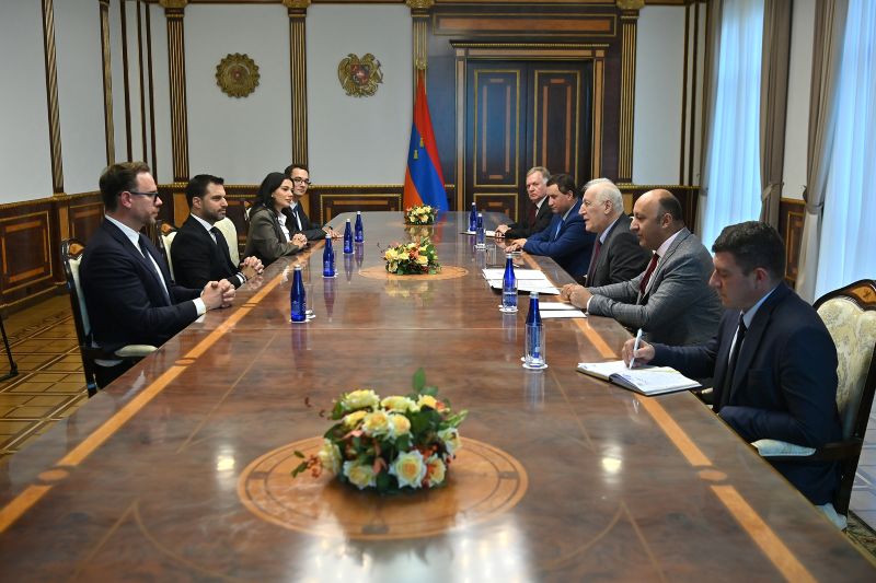 Վահագն Խաչատուրյանն ընդունել է Բելգիայի «Ռեֆորմիստական շարժում» կուսակցության նախագահին
