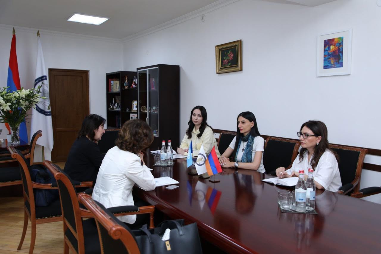 Անահիտ Մանասյանն ընդունել է ՄԱԿ-ի Փախստականների հարցերով գերագույն հանձնակատարի հայաստանյան գրասենյակի ներկայացուցիչ Մոնիկա Սանդրիին