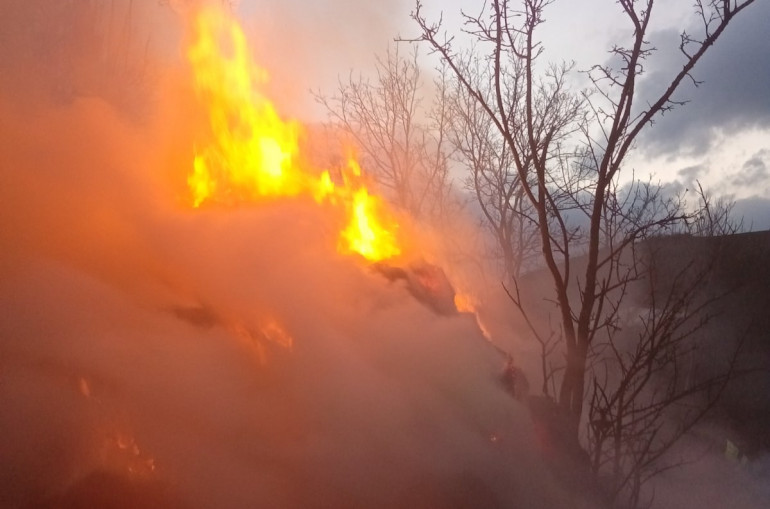Արծվաբերդ գյուղում մոտ 800 հակ անասնակեր է այրվել