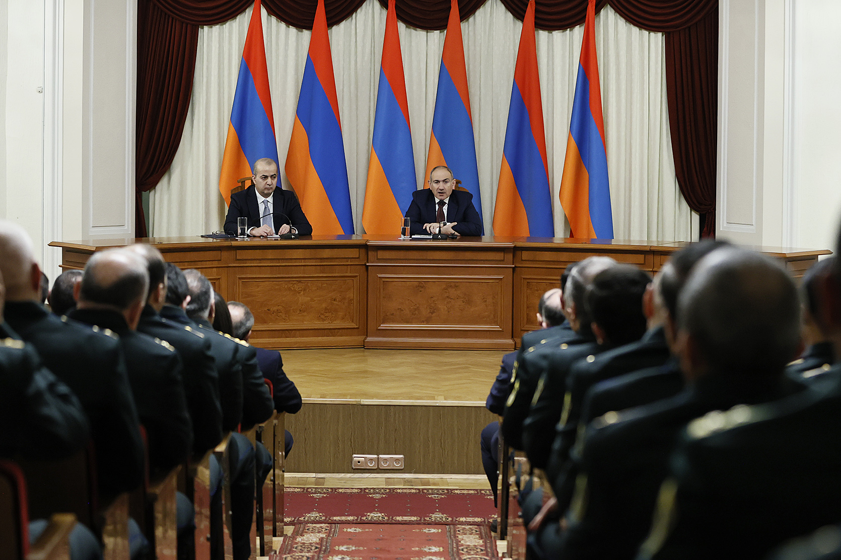 Վարչապետը մասնակցել է Ազգային անվտանգության մարմինների աշխատողի օրվան նվիրված նիստին