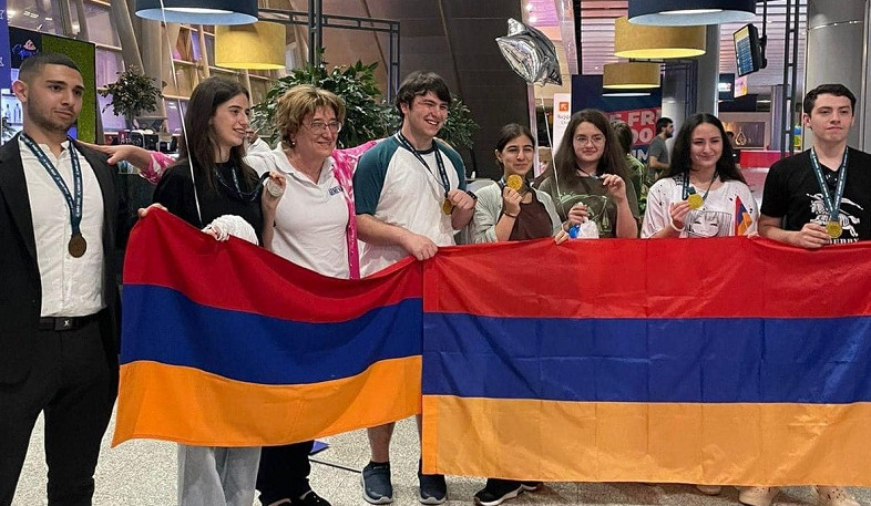 Կիրառական կենսաբանության միջազգային օլիմպիադայում Հայաստանը ներկայացնող աշակերտներն արժանացել են 4 ոսկե, 1 արծաթե, 2 բրոնզե մեդալների. ԿԳՄՍՆ