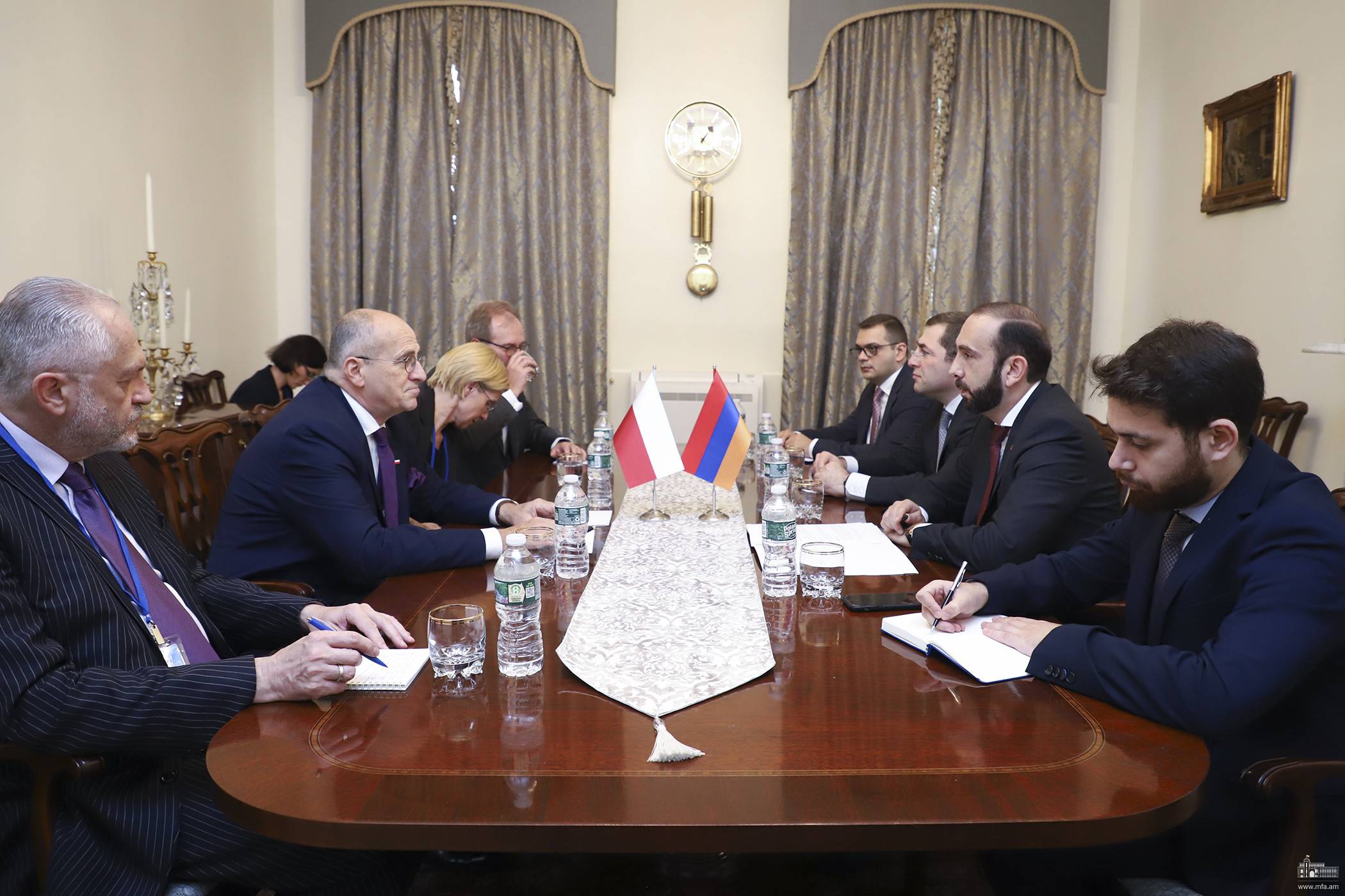 Տեղի է ունեցել Հայաստանի և Լեհաստանի ԱԳ նախարարների հանդիպումը