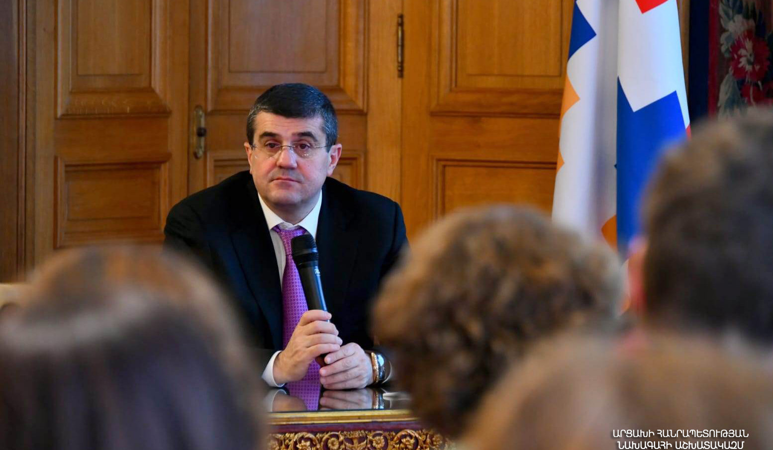 Բարձր մակարդակի հանդիպումների արդյունքում բացվում են համագործակցության և մեր իրավունքների ու շահերի պաշտպանության նոր հեռանկարներ․ Արցախի նախագահը՝ Ֆրանսիա կատարած այցի մասին