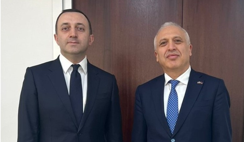 Դեսպան Սմբատյանն ու Իրակլի Ղարիբաշվիլին մտքեր են փոխանակել Հայաստան-Վրաստան ռազմավարական գործընկերության շուրջ