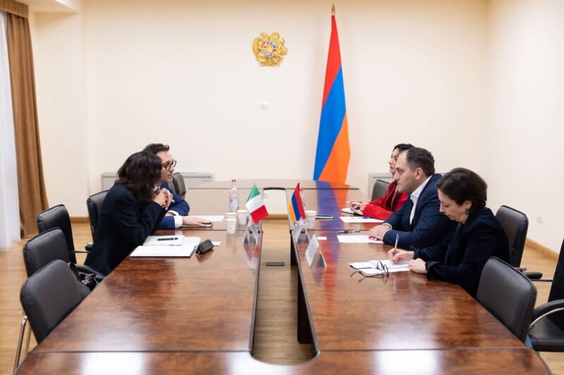 Հայաստանն ու Իտալիան քննարկել են բարձր տեխնոլոգիաների ոլորտում համագործակցության հնարավորությունները