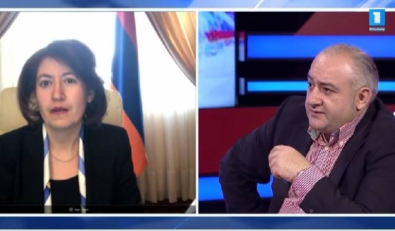  Ֆրանսիայում ՀՀ դեսպան Հասմիկ Տոլմաջյանի հարցազրույցը «Լուրեր» հաղորդաշարին