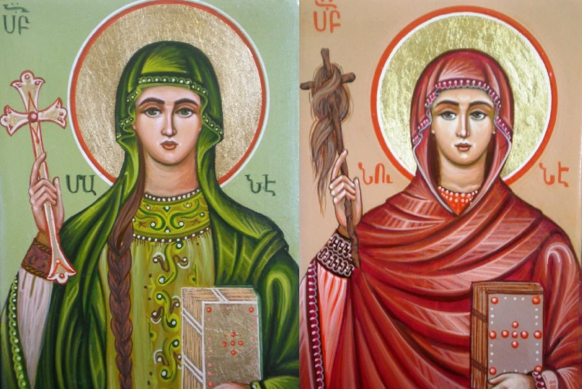 Հունիսի 21-ը Ս. Մանե և Ս. Նունե կույսերի տոնն է