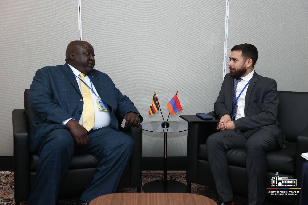 Քննարկվել են Հայաստանի և Ուգանդայի միջև երկկողմ հարաբերությունների զարգացման հեռանկարները