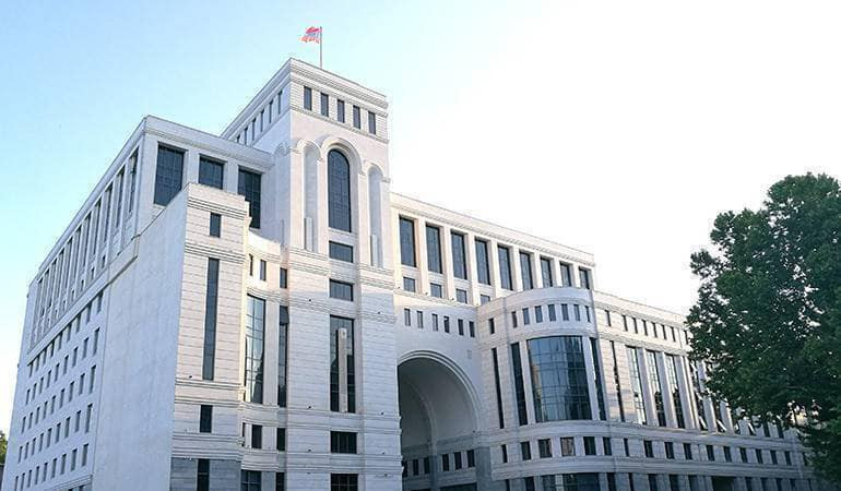 Республика Армения принимает предложения Азербайджана по двум несогласованным статьям проекта «Соглашения об установлении мира и межгосударственных отношений между Республикой Армения и Азербайджанской Республикой»: МИД РА
