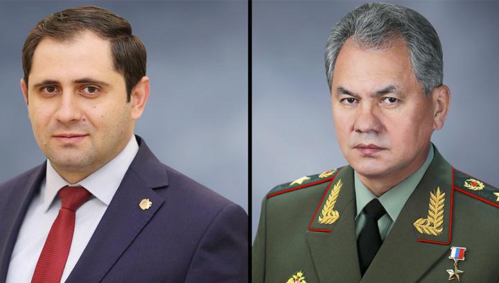 Шойгу обсудил с министром обороны Армении ситуацию в Нагорном Карабахе