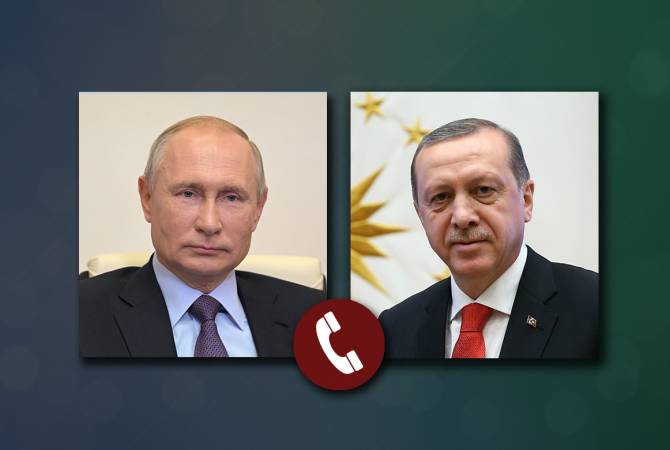 Էրդողանն ու Պուտինը քննարկել են Իսրայելում տիրող իրավիճակը
