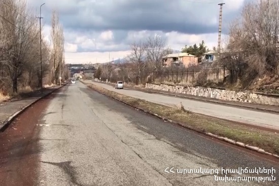 Սիսիան-«Զանգեր» ավտոճանապարհին մառախուղ է