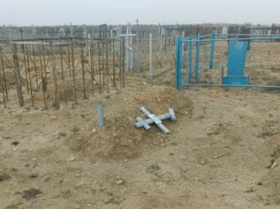 В Казахстане разгромили православное кладбище