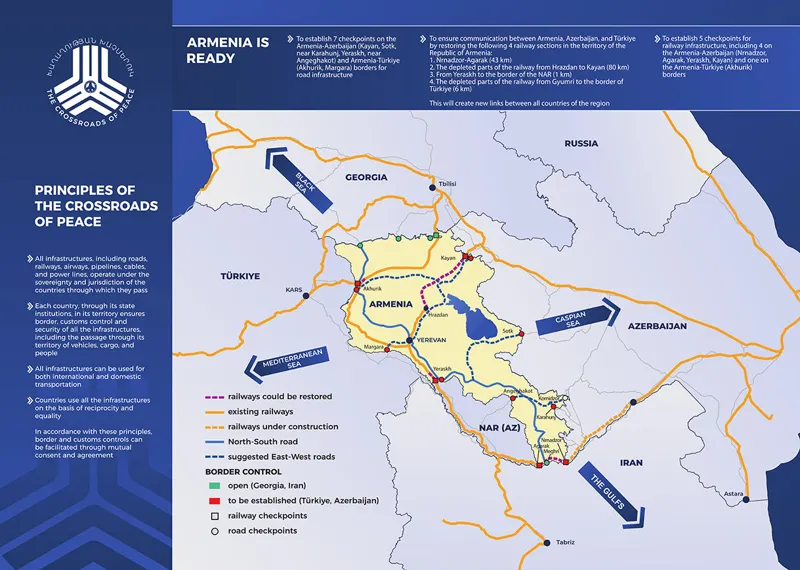 Վրաստանում Հայաստանի դեսպանությունը հաղորդագրություն է տարածել «Խաղաղության խաչմերուկ» նախագծի սկզբունքների մասին