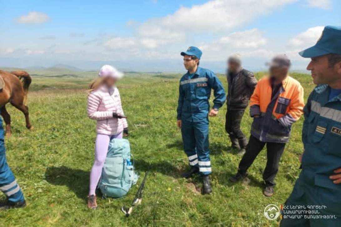Փրկարարները հայտնաբերել են զբոսաշրջիկին և համապատասխան օգնություն ցույց տվել