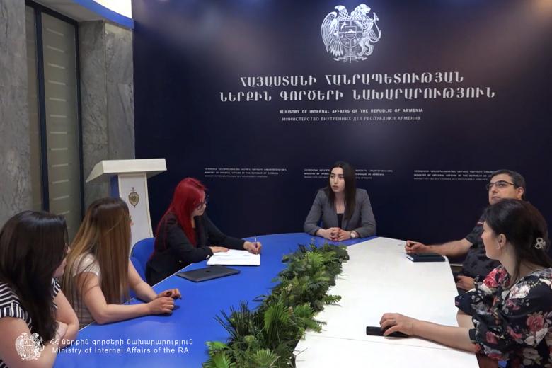 ՆԳ նախարարությունում իրականացվում են հանդիպումներ կին դիմորդների հետ․ 532 կին ցանկանում է պարեկ դառնալ